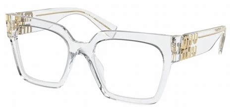 MIU MIU Eyeglasses MU 04LV UBA1O1 Sand Lilac Havana